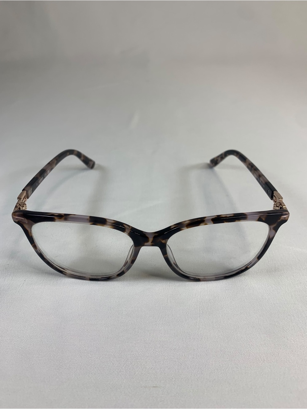 Guess Tortoiseshell Cat-Eye Glasses - Brown & Cream